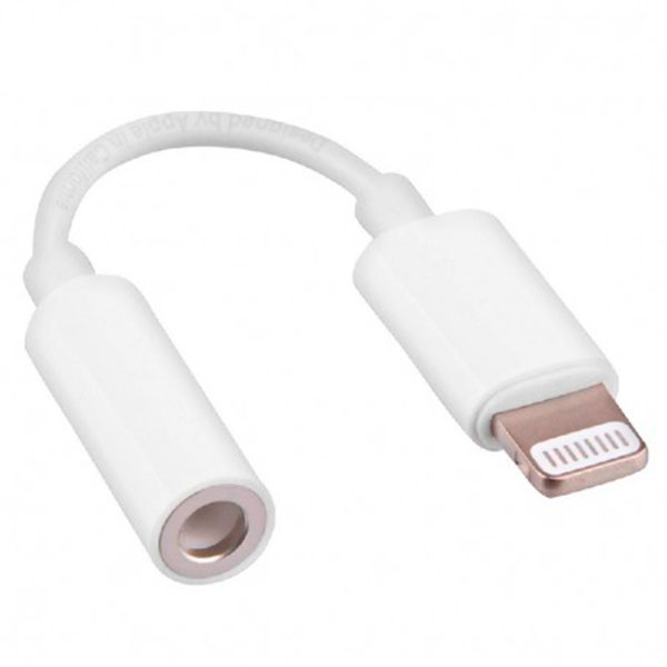 Adaptador Lightning A Jack 3.5mm Para Audífonos. Plug & Play