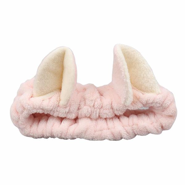 Cintillo de Spa Orejitas Rosa Pastel