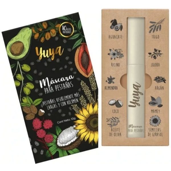 Mascara de Pestañas 10 Aceites Naturales Yuya