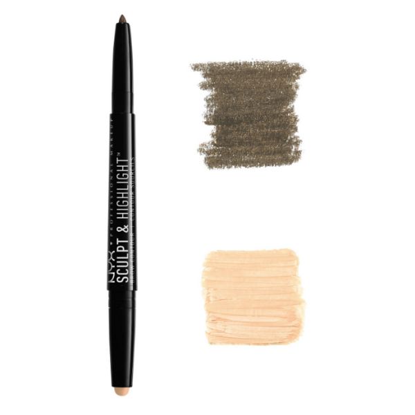 Lapiz de Cejas Sculpt & Highlight Brow Contour Brunette Cream